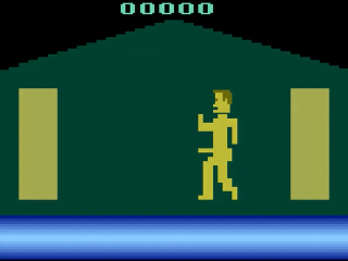 X-man title screen for Atari 2600